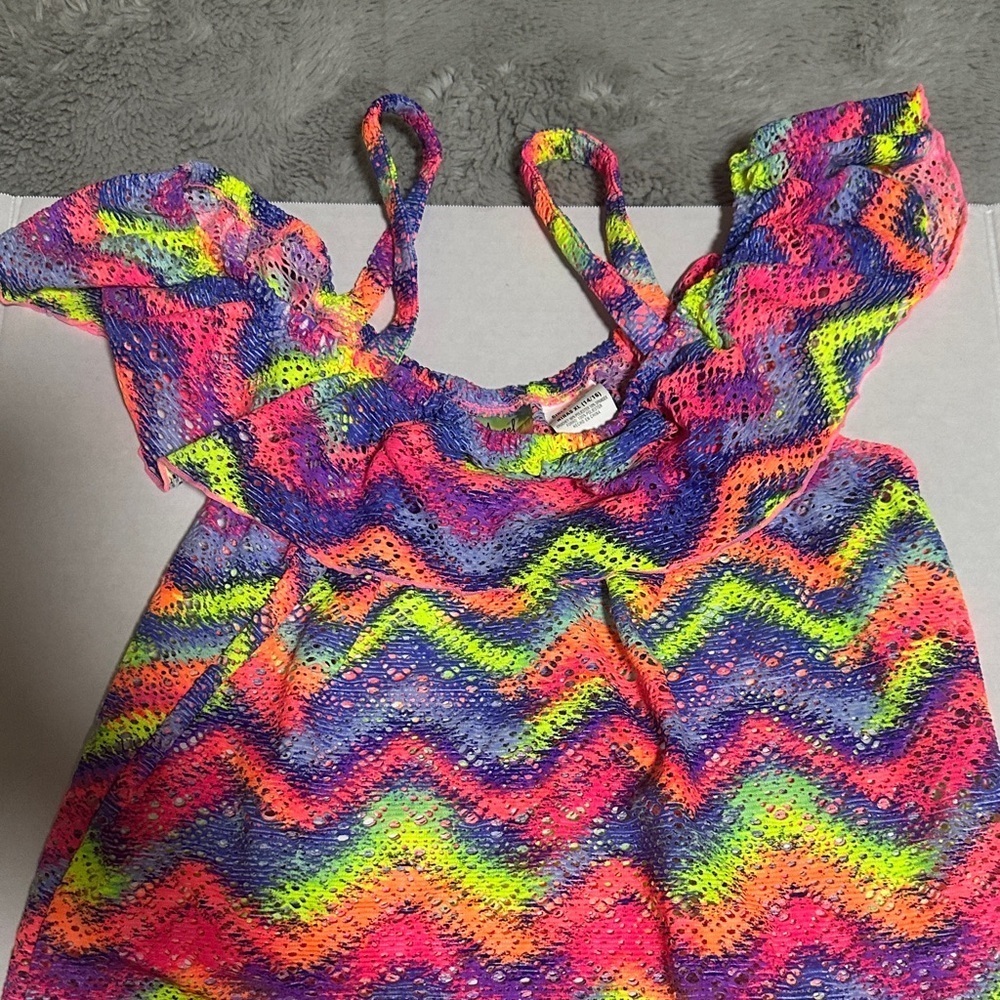Colorful Zigzag Kids Top